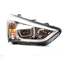 HYUNDAI SANTA FE SPORT (2.0/2.4L) HEAD LAMP ASSEMBLY RIGHT (Passenger Side) (HALOGEN) **CAPA** OEM#921024Z010 2013-2016 PL#HY2503169C