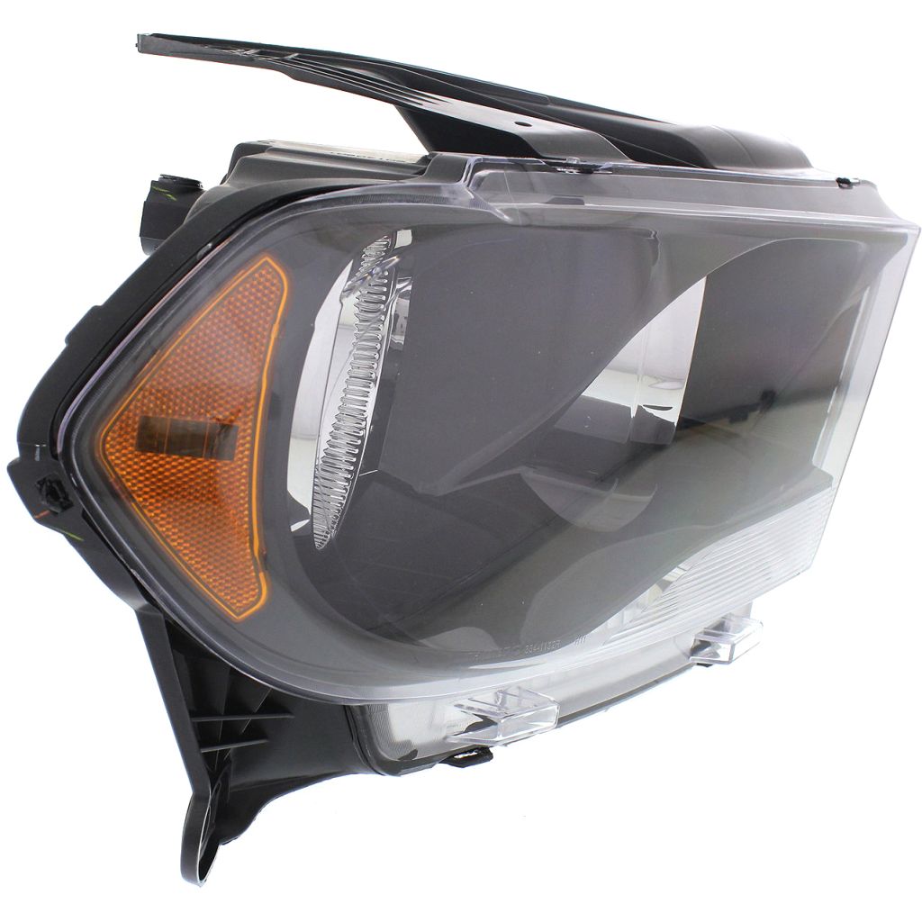 DODGE TRUCKS & VANS DURANGO HEAD LAMP ASSEMBLY RIGHT (Passenger Side) (HALOGEN)(BLK BEZEL) **CAPA** OEM#68084076AB 2011-2013 PL#CH2503229C