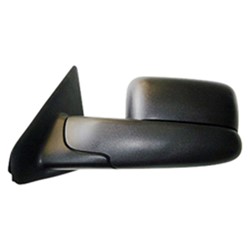 DODGE TRUCKS & VANS DODGE/PU ( R1500)(EXC Mega Cab 06-08) DOOR MIRROR LEFT (Driver Side) MANUAL (W/TOWING)(FOLD IN/FOLD UP)(STRAIGHT ARM) OEM#55077493AN 2002-2008 PL#CH1320227
