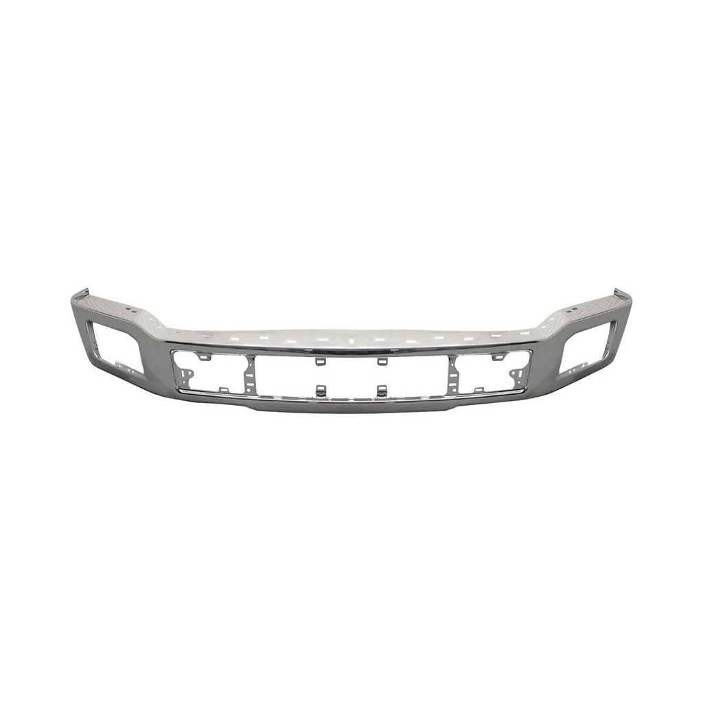 FORD TRUCKS & VANS FORD/PU (F150)(EXC RAPTOR) FRONT BUMPER CHROME (W/FOG) OEM#JL3Z17757A 2018-2020 PL#FO1002430