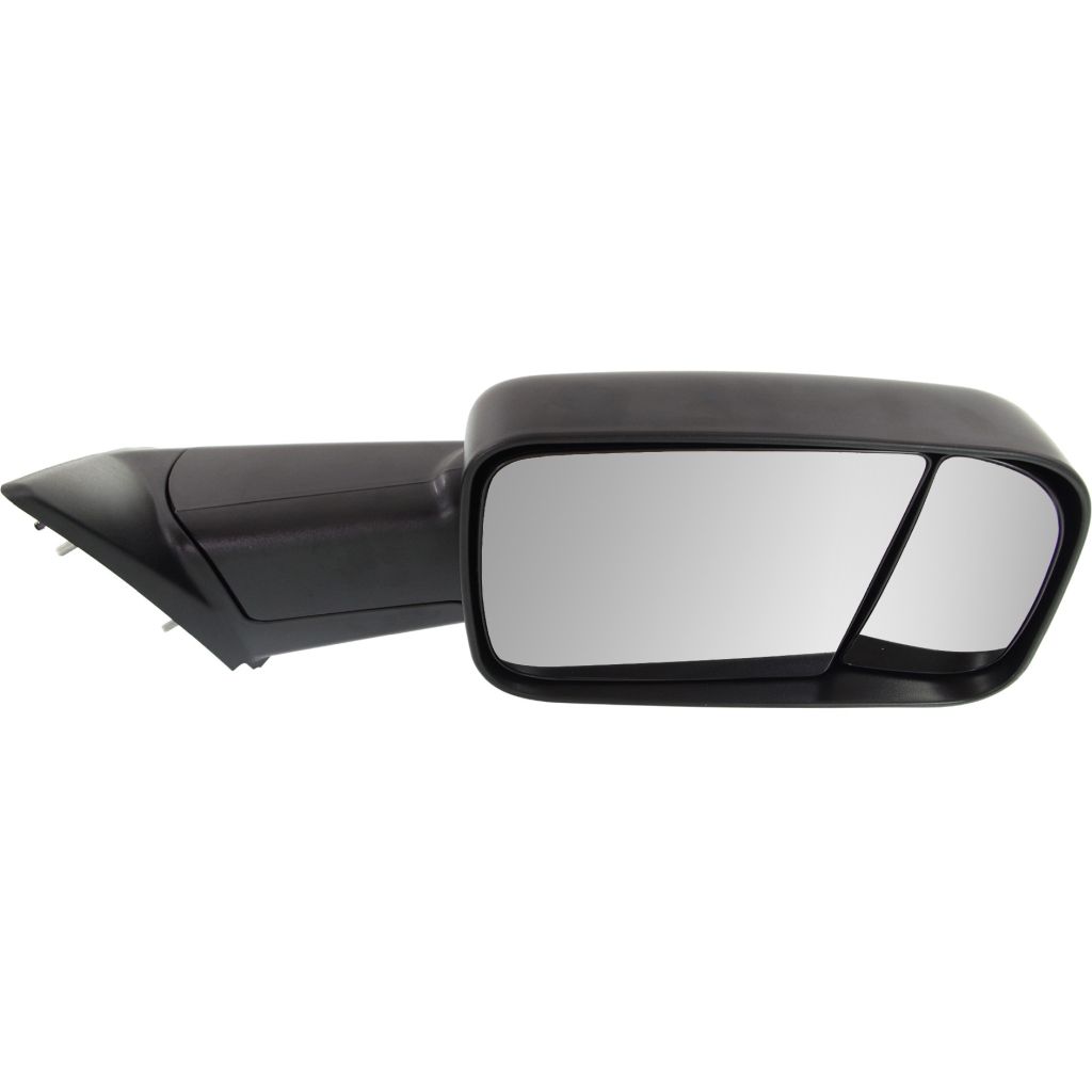 DODGE TRUCKS & VANS DODGE/PU (R1500) DOOR MIRROR RIGHT (Passenger Side) MANUAL (DUAL GLASS)(TXT-BLK)(W/TOW) OEM#68412768AB 2013-2022 PL#CH1321349