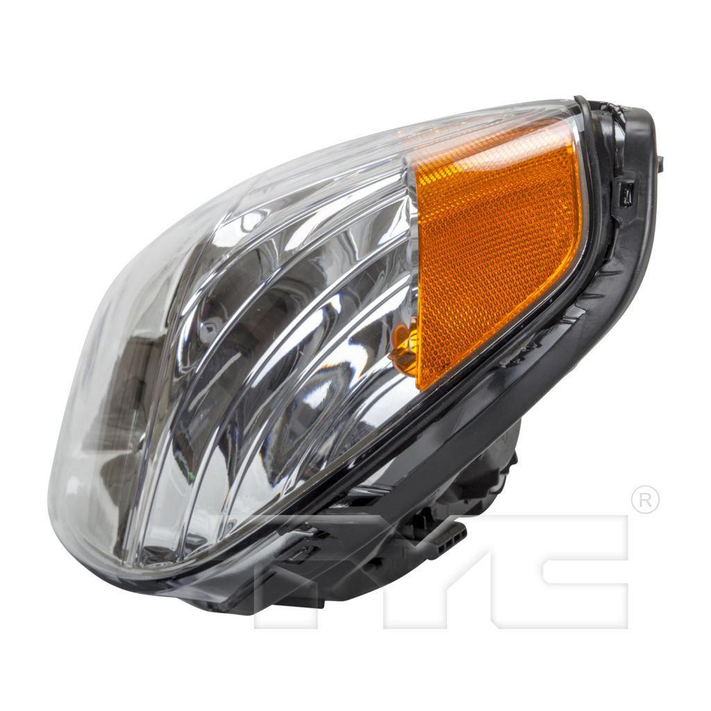HYUNDAI ACCENT HATCHBACK HEAD LAMP ASSEMBLY LEFT (Driver Side) (HEAD/LAMP SOCKET 4HOLE/3PIN) OEM#921011E011 2007-2011 PL#HY2502144