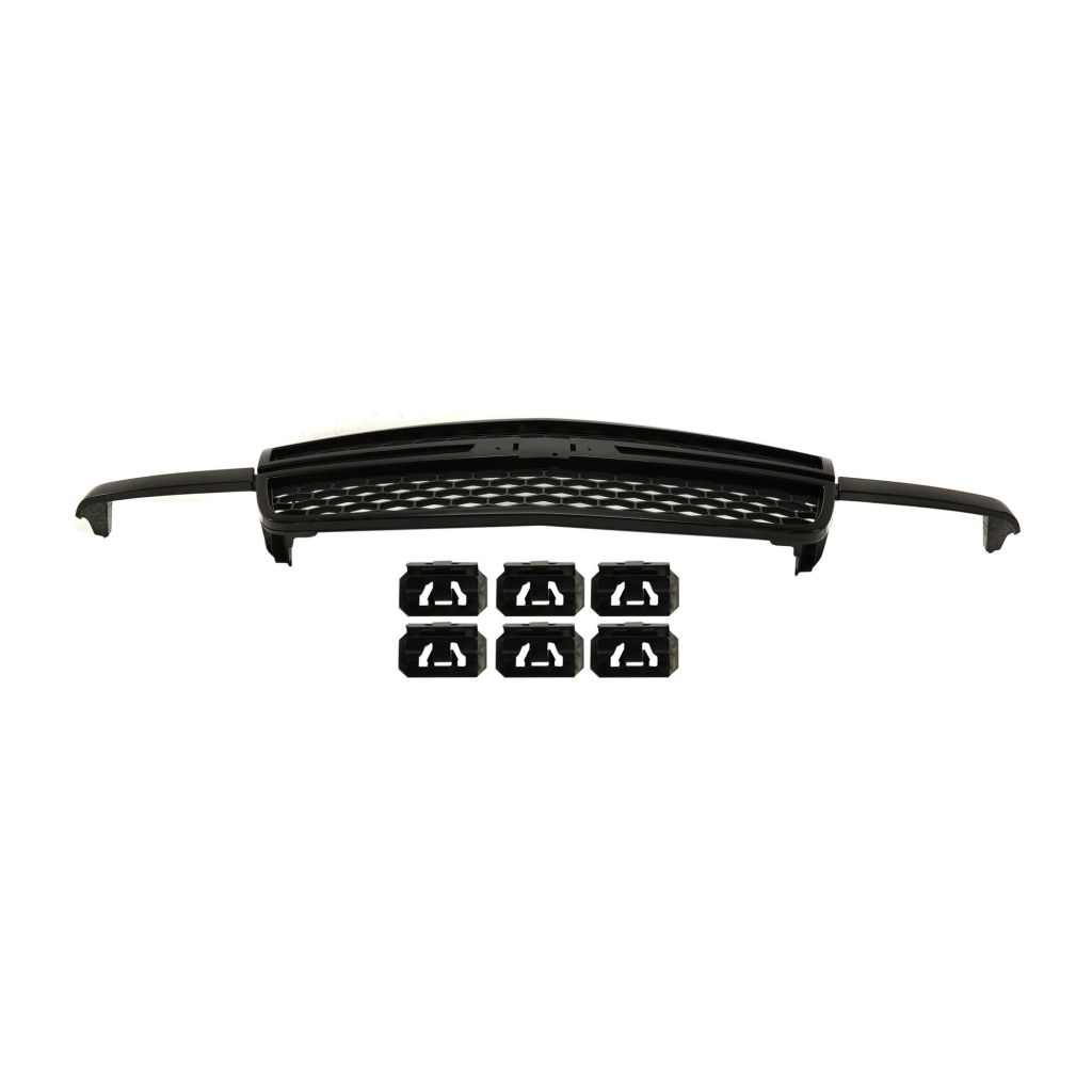 GM TRUCKS & VANS SILVERADO/PU (CHEVY) (07 OLD STYLE) GRILLE BLACK FRAME/BLACK INNER(EXC 05-05 1500) OEM#15276048 2005-2007 PL#GM1200586