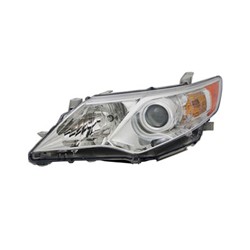 TOYOTA CAMRY HYBRID HEAD LAMP ASSEMBLY LEFT (Driver Side) (HALOGEN)(LE/XLE) OEM#8115006470 2012-2014 PL#TO2502211