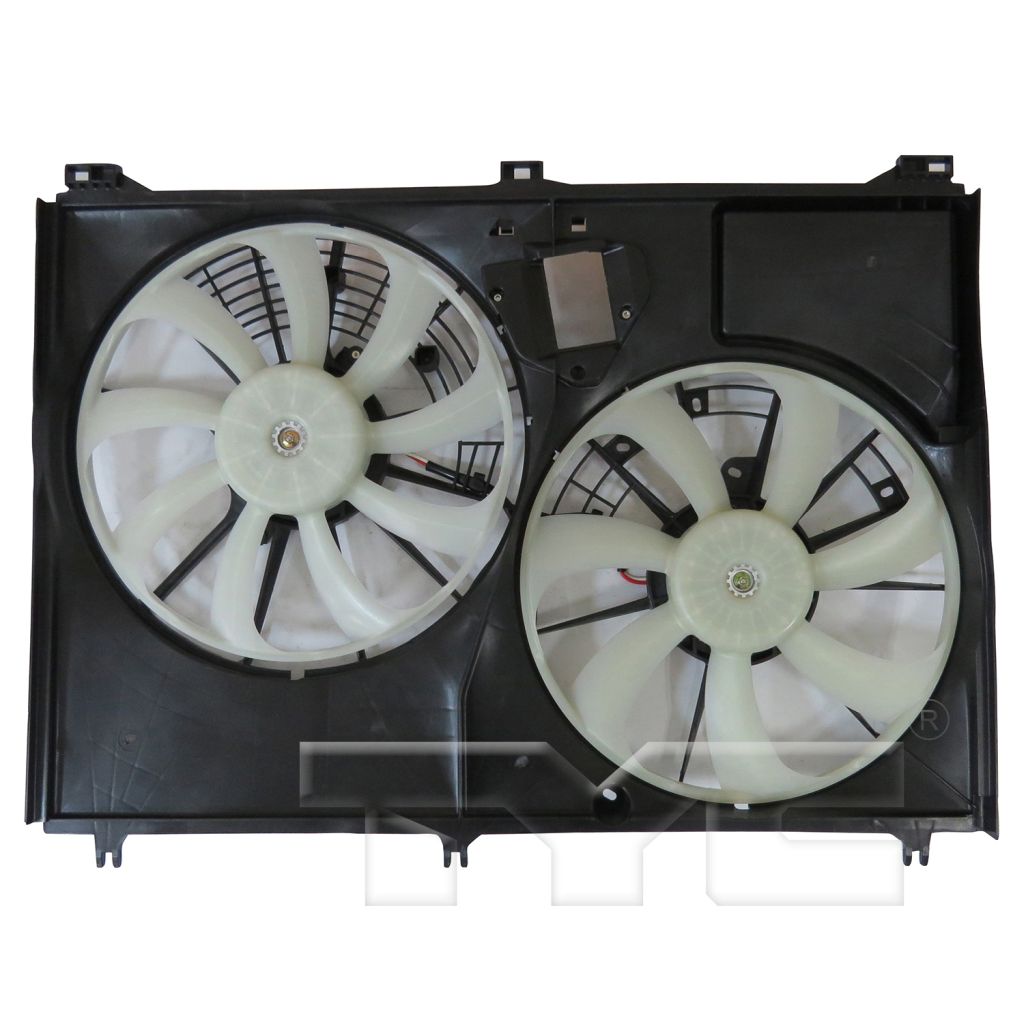 TOYOTA HIGHLANDER RADIATOR & A/C FAN ASSEMBLY (3.5L W/ TOW)(DUAL FAN) OEM#167110P240-PFM 2014-2019 PL#TO3115188