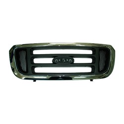 FORD TRUCKS & VANS RANGER GRILLE CHROME W/ARG BAR TYPE (2WD) OEM#4L5Z8200FAA 2004-2005 PL#FO1200455