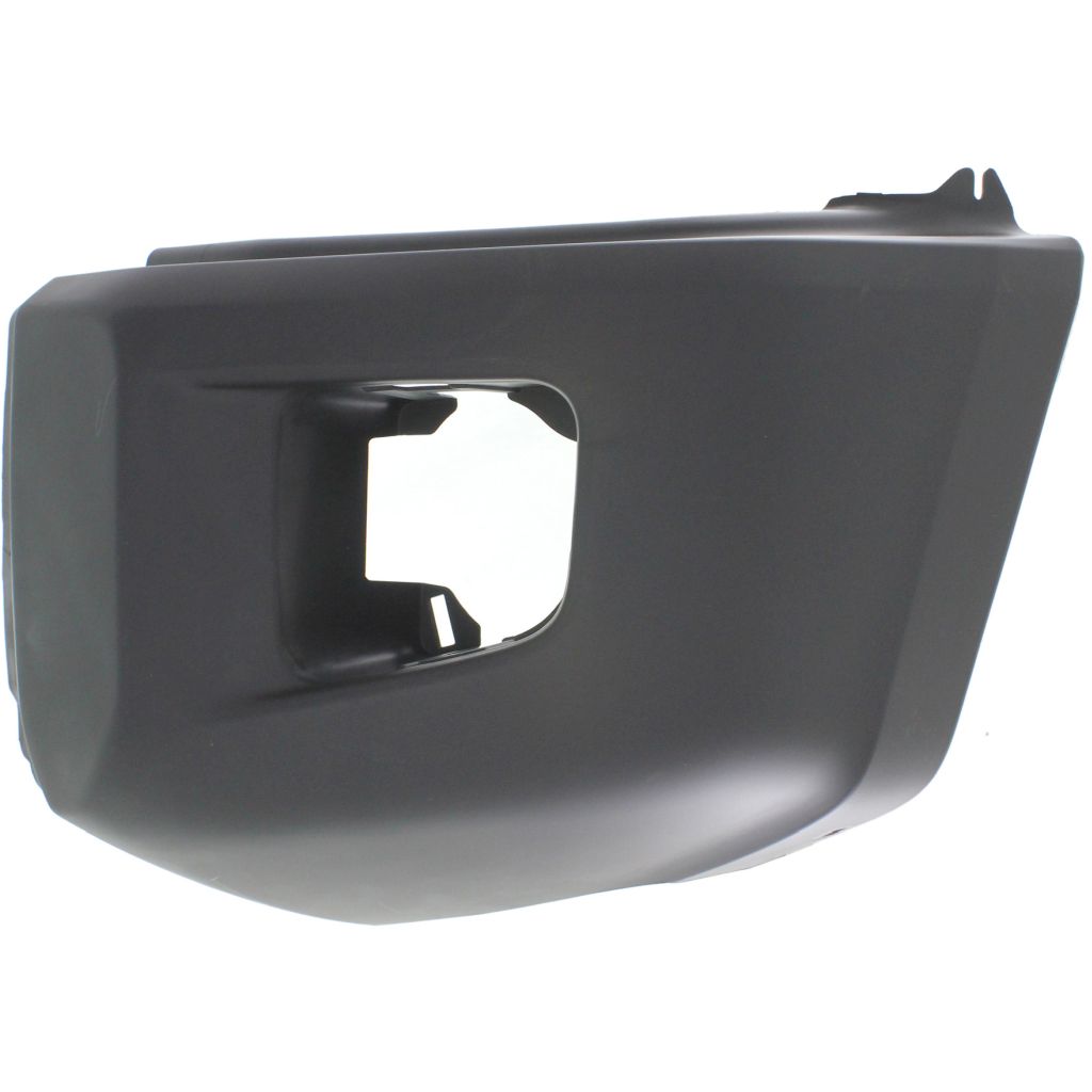 TOYOTA TUNDRA FRONT BUMPER END LEFT (Driver Side) BLACK (W/ SENSOR) OEM#521130C908 2014-2021 PL#TO1004183