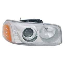 GM TRUCKS & VANS YUKON DENALI/YUKON XL DENALI (GMC) HEAD LAMP ASSEMBLY RIGHT (Passenger Side) OEM#15218078 2001-2006 PL#GM2503214