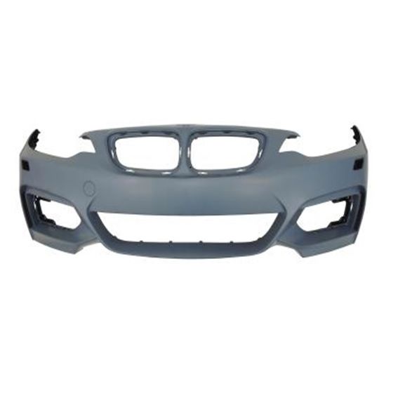 BMW BMW 2 2DOORS/CONV FRONT BUMPER COVER PRIMED (W/ WASH WO/PK SNSR WO/PK ASSIST)(W/M SPORT)(M MDL) **CAPA** OEM#51118058095 2015-2021 PL#BM1000330C