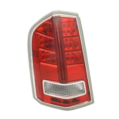 CHRYSLER 300 TAIL LAMP ASSY LEFT (Driver Side) (WO/CNTR CHROME TRIM)(CLEAR LENS) OEM#68154603AC 2013-2014 PL#CH2818134