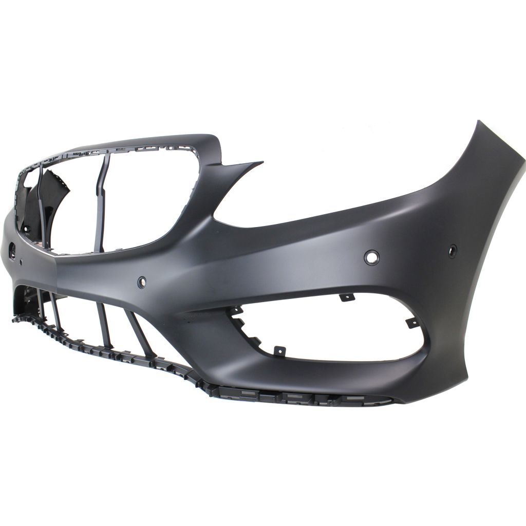 MERCEDES-BENZ E-CLASS HYBRID (E400) FRONT BUMPER COVER PRIMED (W/INSERT)(W/SENSOR)(W/AMG)(EXC E63)**CAPA** OEM#21288527389999 2014-2015 PL#MB1000411C