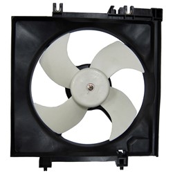 SUBARU FORESTER RADIATOR FAN ASSEMBLY LEFT (Driver Side) (WO/TURBO) OEM#45121AG000-PFM 2009-2013 PL#SU3115120
