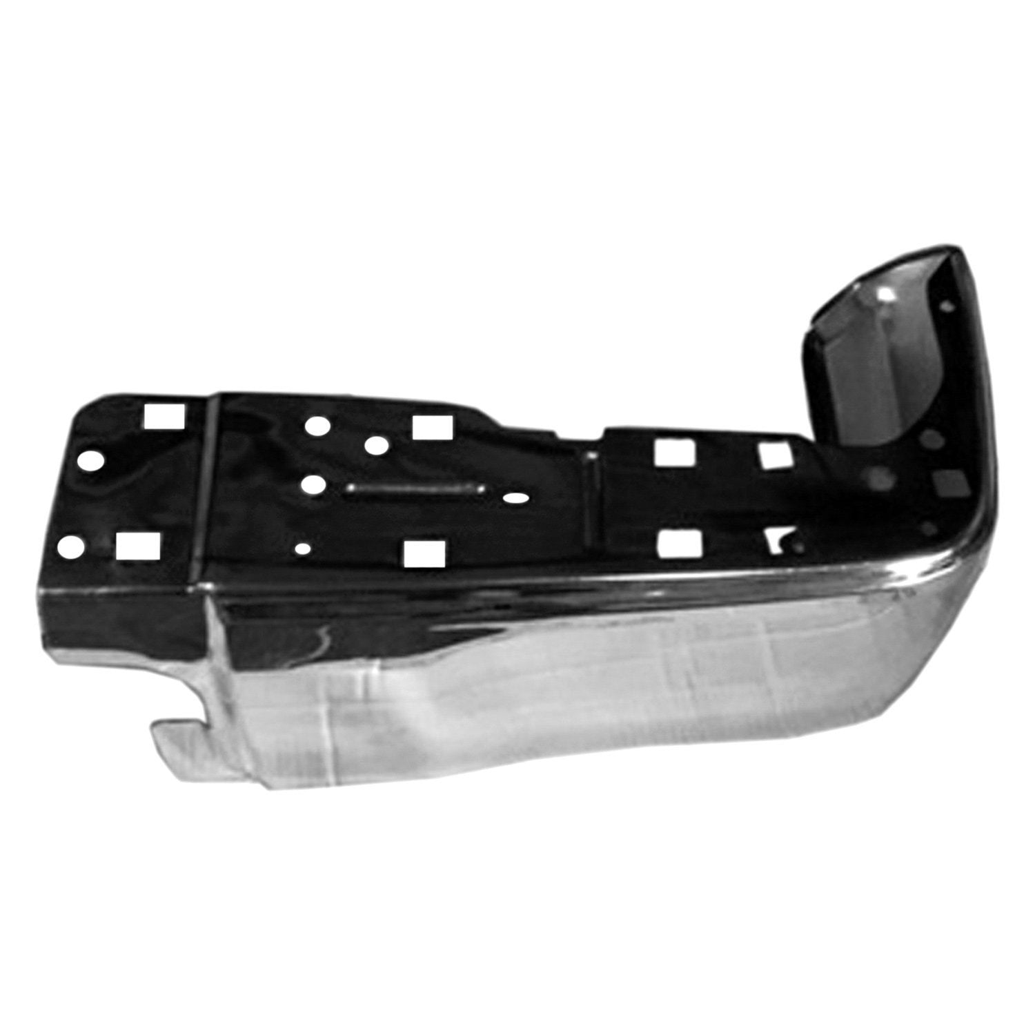 TOYOTA TUNDRA REAR BUMPER RIGHT (Passenger Side) CHROME (WO/SENSOR) (STEEL) **CAPA** OEM#521510C100 2014-2021 PL#TO1105123C