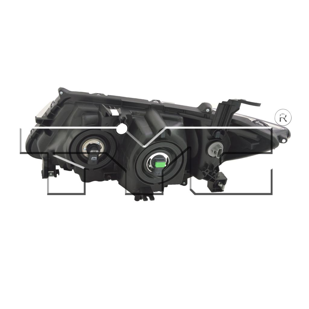 HONDA ODYSSEY HEAD LAMP ASSEMBLY RIGHT (Passenger Side) (HALOGEN) **CAPA** OEM#33100TK8A02 2014-2017 PL#HO2503154C