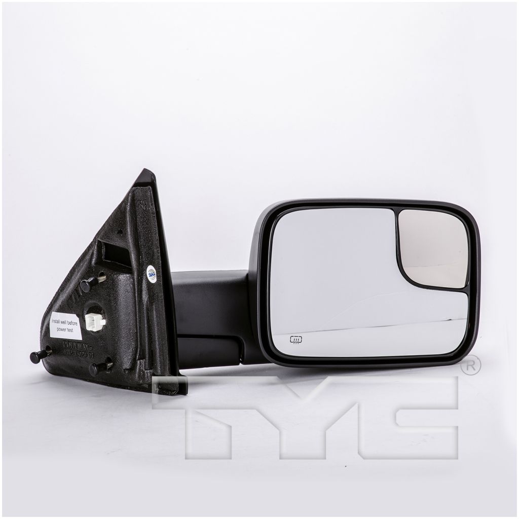 DODGE TRUCKS & VANS DODGE/PU (R2500/3500)(R1500 Mega Cab 06-08) DOOR MIRROR RIGHT (Passenger Side) POWER/HEATED (W/TOWING)(FOLD IN/FOLD UP)(CURVE ARM) OEM#55077444AO 2003-2009 PL#CH1321228