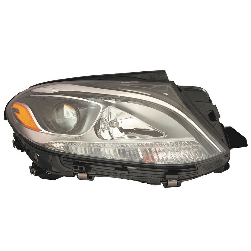 MERCEDES-BENZ GLE-CLASS SUV (166) HEAD LAMP ASSY RIGHT (Passenger Side) (HALOGEN) **CAPA** OEM#1668202059 2016-2019 PL#MB2519107C