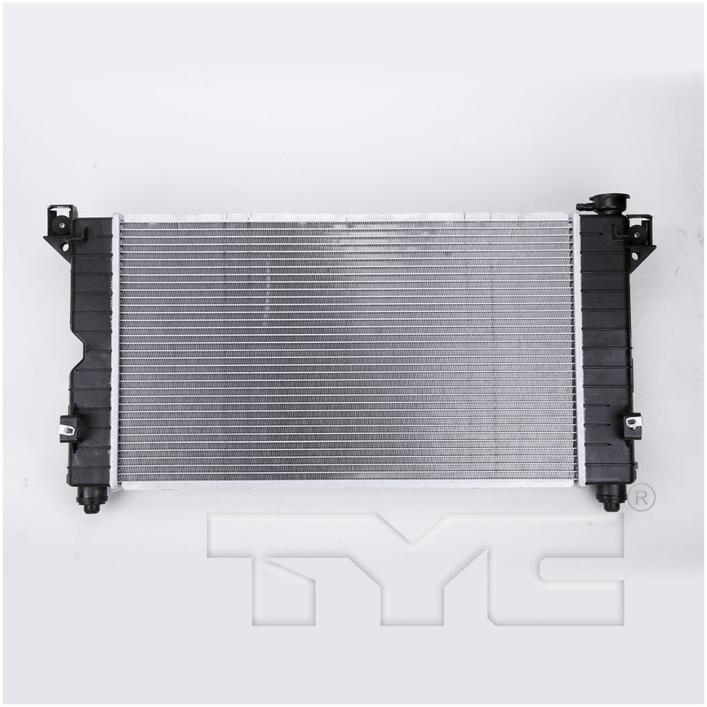 DODGE TRUCKS & VANS CARAVAN RADIATOR (2.4L/3.0L/3.3L/3.8L)(Outlet On Driver Side) OEM#4682976AC 1996-2000 PL#CH3010164