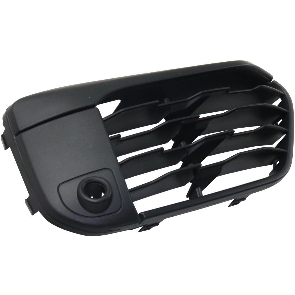 BMW BMW X1 FRONT BUMPER GRILLE RIGHT (Passenger Side) BLACK W/SILVER MLDG (WO/SENSOR)(WO/M PKG) OEM#51117453980 2016-2019 PL#BM1039204