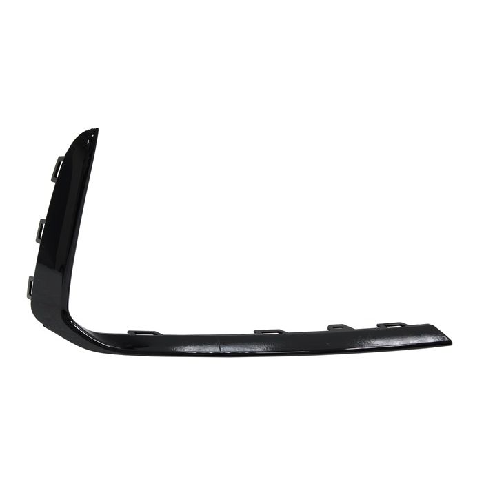 VOLKSWAGEN JETTA SEDAN (EXC GLI) FRONT BUMPER MLDG SIDE RIGHT (Passenger Side) GLOSS-BLACK (SPORT) OEM#17A853764A041 2025-2026 PL#VW1047128