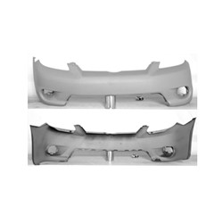 TOYOTA MATRIX FRONT BUMPER COVER PRIMED (BASE/ XR)(W/O SPOILER) OEM#5211902953 2005-2008 PL#TO1000294