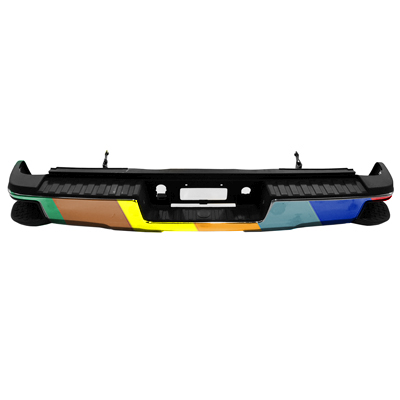 GM TRUCKS & VANS SIERRA/PU 2500/3500 (GMC) STEP BMP ASSY CHROME (SINGLE REAR WHEEL)(WO/SENSOR)(W/HITCH BAR) OEM#84077955-PFM 2015-2019 PL#GM1103185