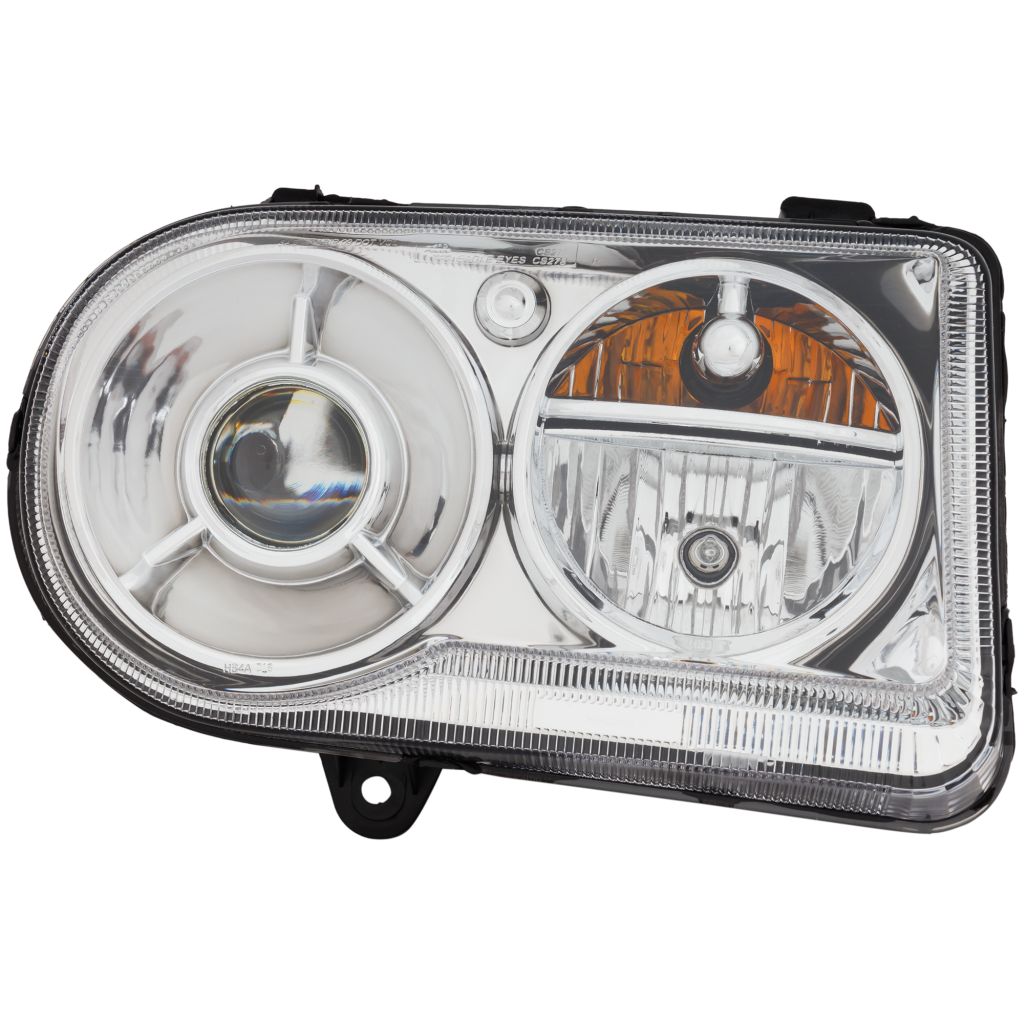 CHRYSLER 300 HEAD LAMP RIGHT (Passenger Side) (XENON)(W/O HEAD LAMPAMP LEVELING)(W/O HID/BALLAST/WIRE) OEM#57010758AA 2005-2010 PL#CH2503171