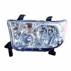 TOYOTA TUNDRA HEAD LAMP ASSEMBLY LEFT (Driver Side) (W/ AUTO LEVEL)**CAPA** OEM#811500C070 2009-2013 PL#TO2502194C