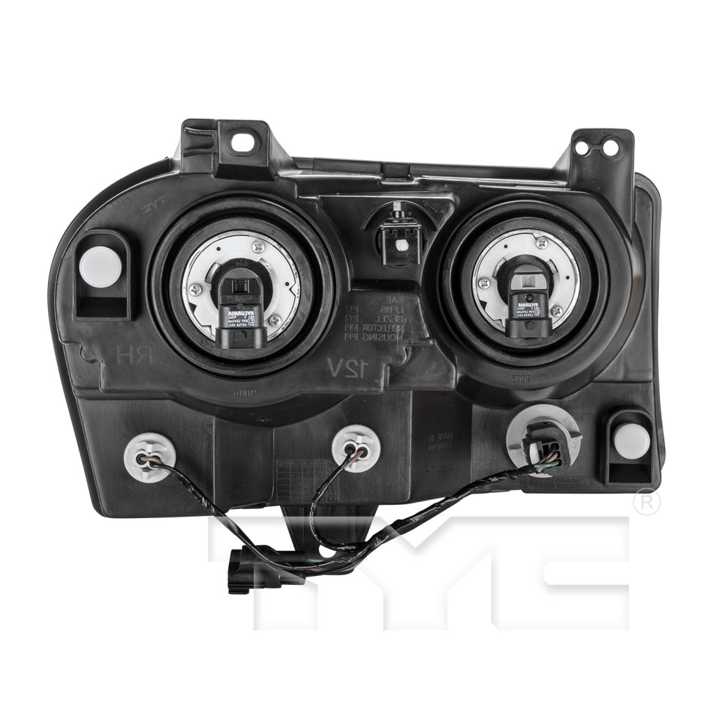 CHRYSLER 300 HEAD LAMP ASSY LEFT (Driver Side) 2.7/3.5L (HALOGEN)(WO/PROJECTOR)**CAPA** OEM#4805757AH 2005-2007 PL#CH2518111C