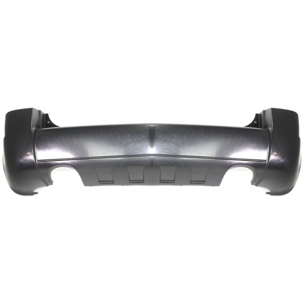 HYUNDAI TUCSON REAR BUMPER COVER SMOOTH PRIMED (2.7L)(W/O Sensor)(DUAL EXHAUST CUT) OEM#866102E030 2005-2009 PL#HY1100145