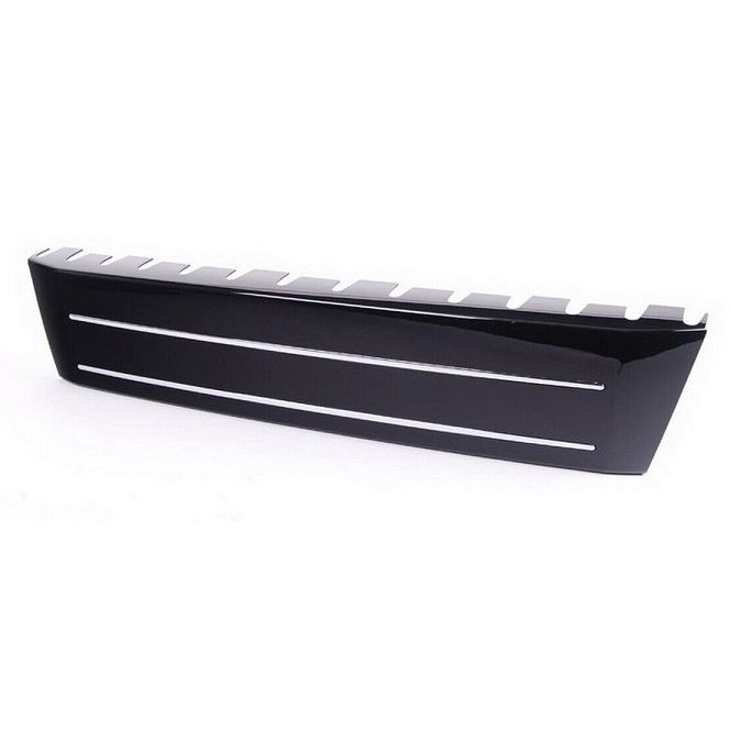AUDI Q5 / SQ5 FRONT LICENSE PLATE TRIM CHROME/GLOSS-BLACK (WO/SENSOR)(WO/LICENSE PLATE)(WO/ S-LINE) OEM#8R0807287DT94 2013-2017 PL#AU1068132
