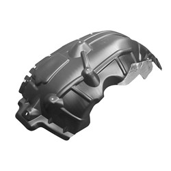DODGE TRUCKS & VANS DODGE/PU (R1500) FENDER LINER RIGHT (Passenger Side) (REAR SECTION)(W/WHEEL OPENING MLDG) **CAPA** OEM#68275900AE 2019-2024 PL#CH1249205C