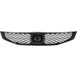 HONDA CIVIC COUPE GRILLE BLACK OEM#71121SVAA50 2009-2011 PL#HO1200199
