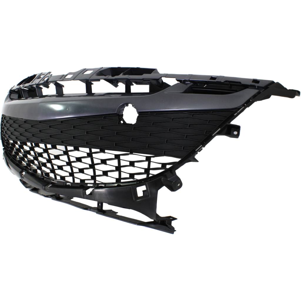 MAZDA MAZDA3 GRILLE BLK/UPPER SMOOTH GRAY (2.5L) OEM#BBN2501T0K 2010-2011 PL#MA1036114