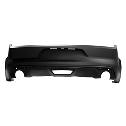 FORD MUSTANG REAR BUMPER COVER PRIMED (2.3L/3.7L)(WO/SENSOR) **CAPA** OEM#FR3Z17K835AA 2015-2017 PL#FO1100708C