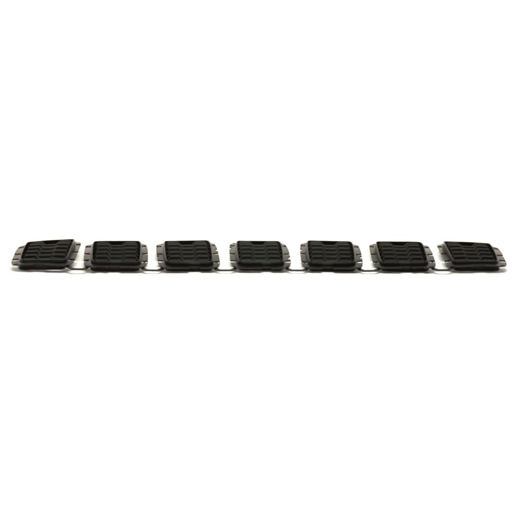 JEEP GRAND CHEROKEE GRILLE INNER MESH BLACK (7pcs)(EXC SRT/TRACKHAWK)(16-16 75th ED) OEM#68317863AA 2016-2021 PL#CH1201111