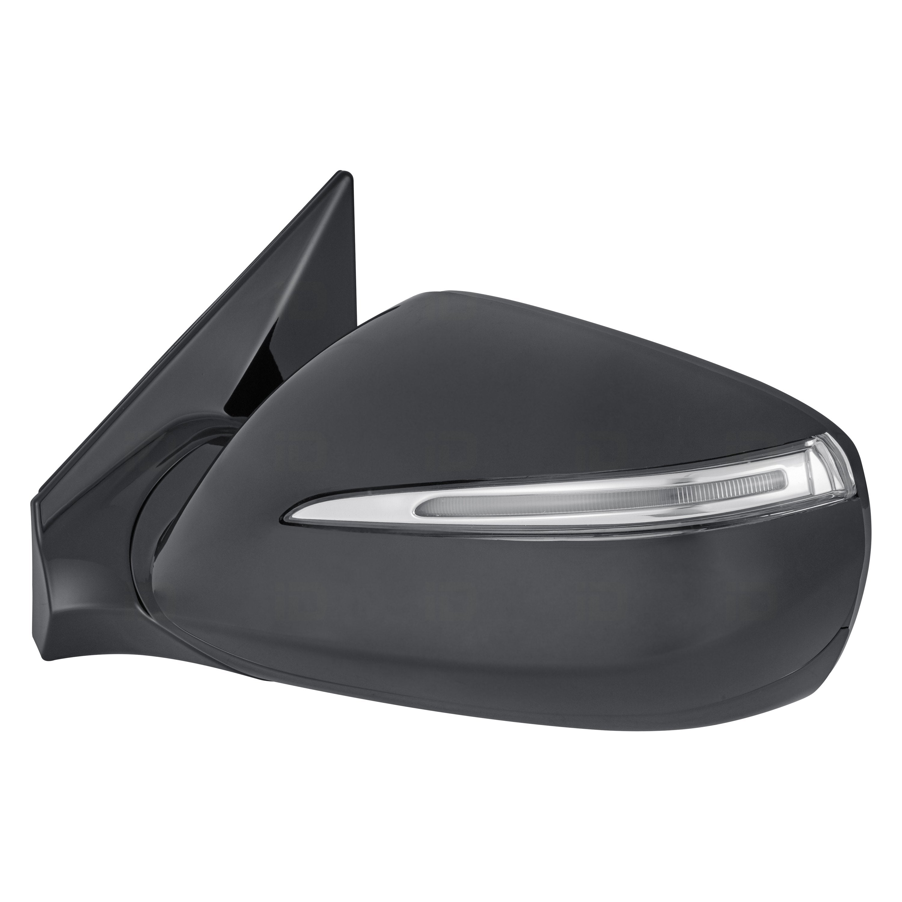 HYUNDAI SANTA FE SPORT (2.0/2.4L) DOOR MIRROR LEFT (Driver Side) PWR/HTD/SIGNAL (WO/BLIND SPOT) OEM#876104Z005 2013-2016 PL#HY1320201