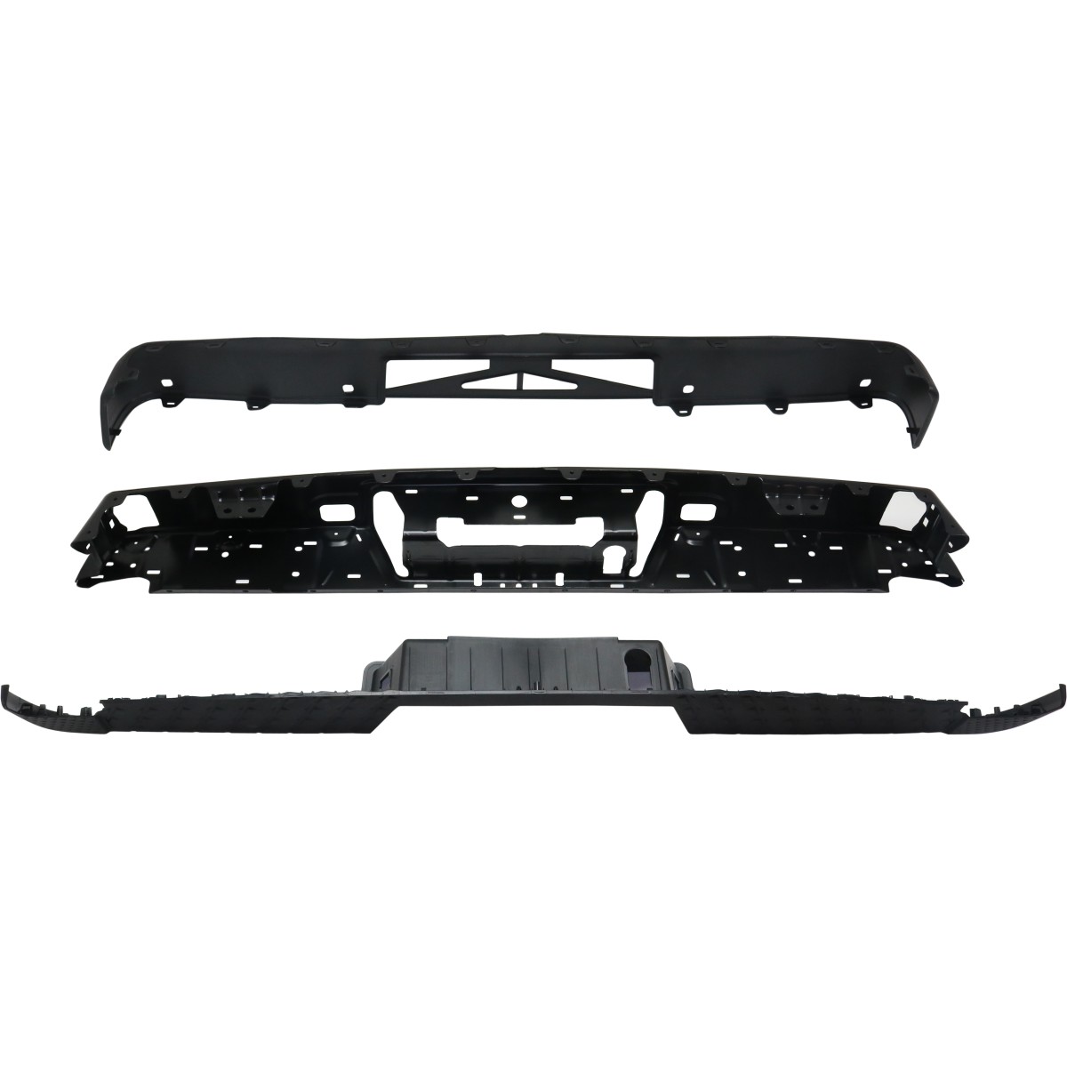 NISSAN TITAN REAR STEP BMP W/STEP PAD W/COVER (W/SENSOR)(W/BSD)(W/TOW HITCH)(PLSTIC COVER TYPE) OEM#85030EZ30C-PFM 2017-2019 PL#NI1103131