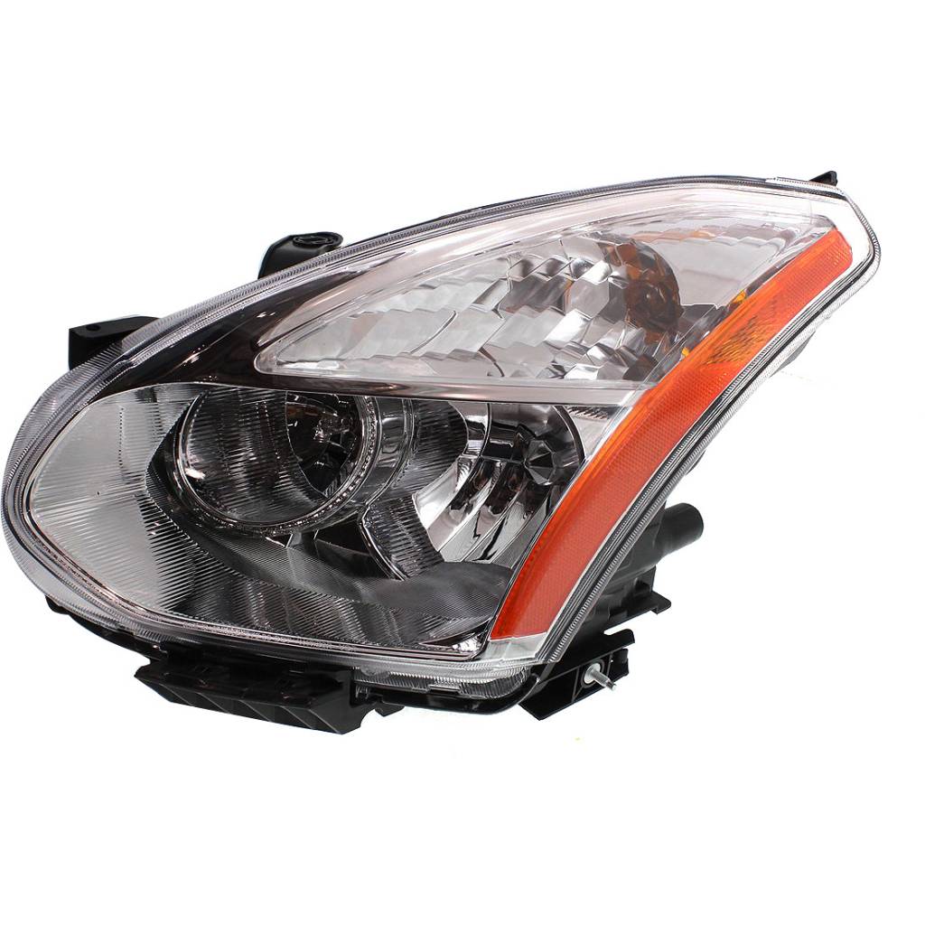 NISSAN ROGUE HEAD LAMP ASSY LEFT (Driver Side) (HALOGEN)(W/ INNER RING) OEM#26060JM00A 2008 PL#NI2502170