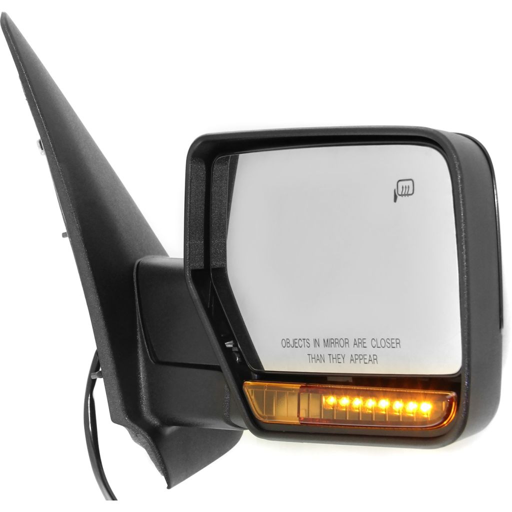 LINCOLN NAVIGATOR DOOR MIRROR RIGHT (Passenger Side) PWR/HTD/SIGNAL/PUDDL/MEMORY (PWR-FOLD)(PTM) OEM#BL1Z17682CAPTM 2011 PL#FO1321393