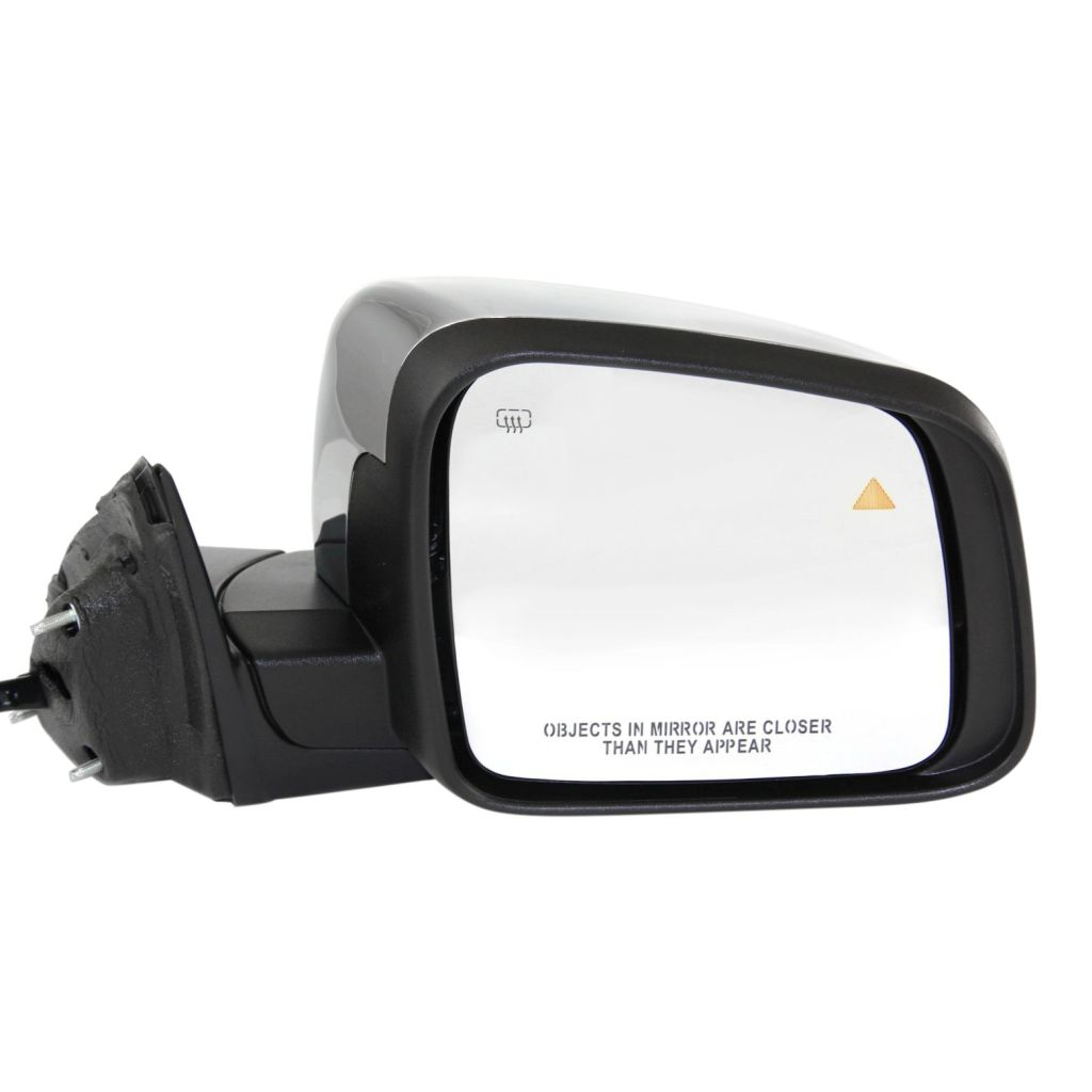 JEEP GRAND CHEROKEE DOOR MIRROR RIGHT (Passenger Side) PWR/HTD/SIGNAL/MEMORY/BLIND DETECT/M-FOLD (CHROME CVR)(WO/AUTO DIM) OEM#68236930AF 2014-2021 PL#CH1321359
