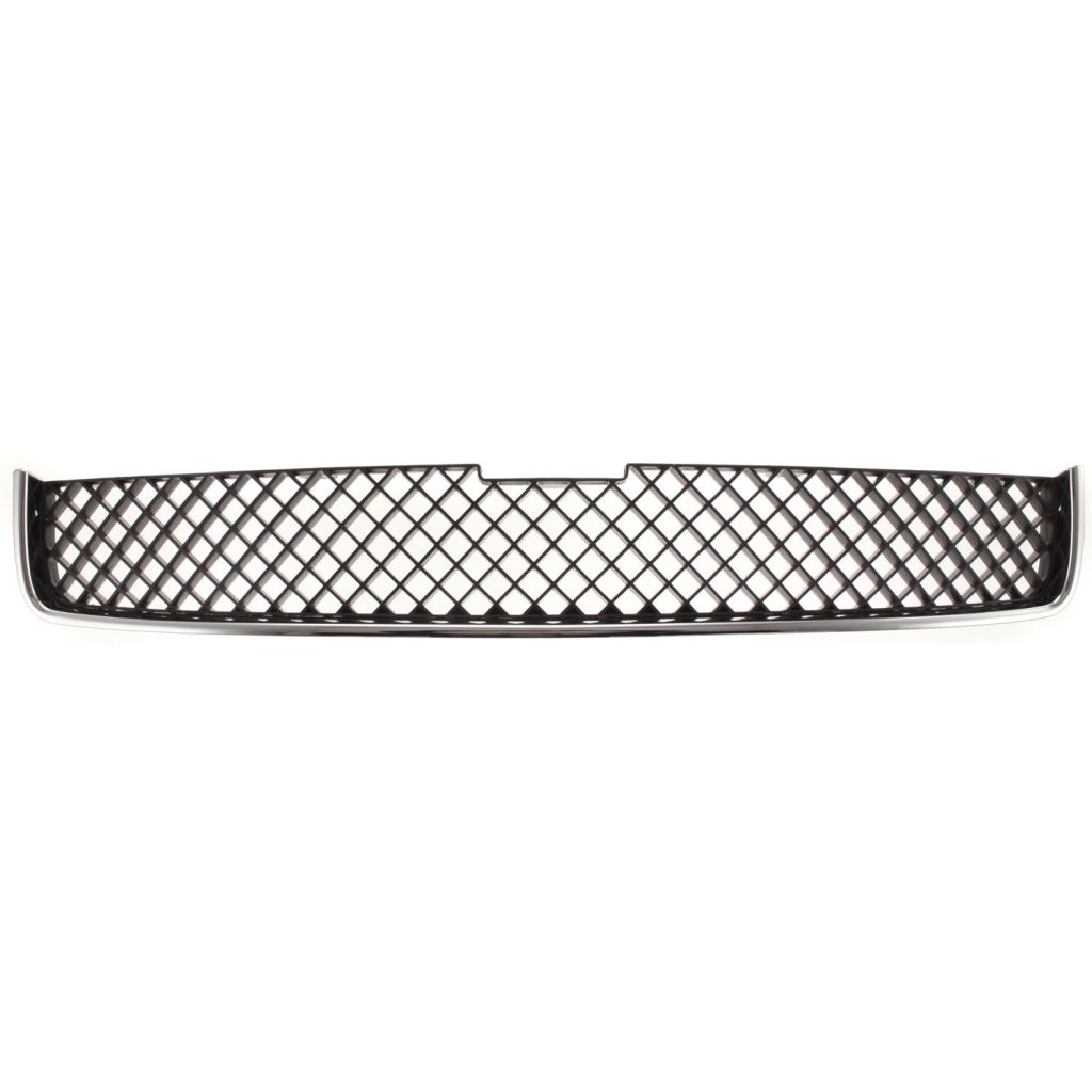 GM TRUCKS & VANS UPLANDER GRILLE UPPER DK GRAY W/CHR FRAME OEM#15184657 2005-2009 PL#GM1200575