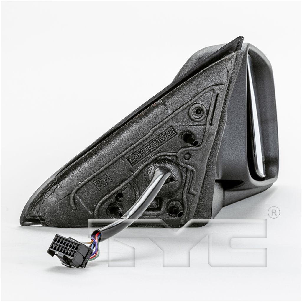 JEEPVEHICLE GRAND CHEROKEE DOOR MIRROR RIGHT (Passenger Side) PWR/HTD (W/MEMORY)(TEXT)(SMALLER BASE) OEM#68040410AA 2005-2008 PL#CH1321221