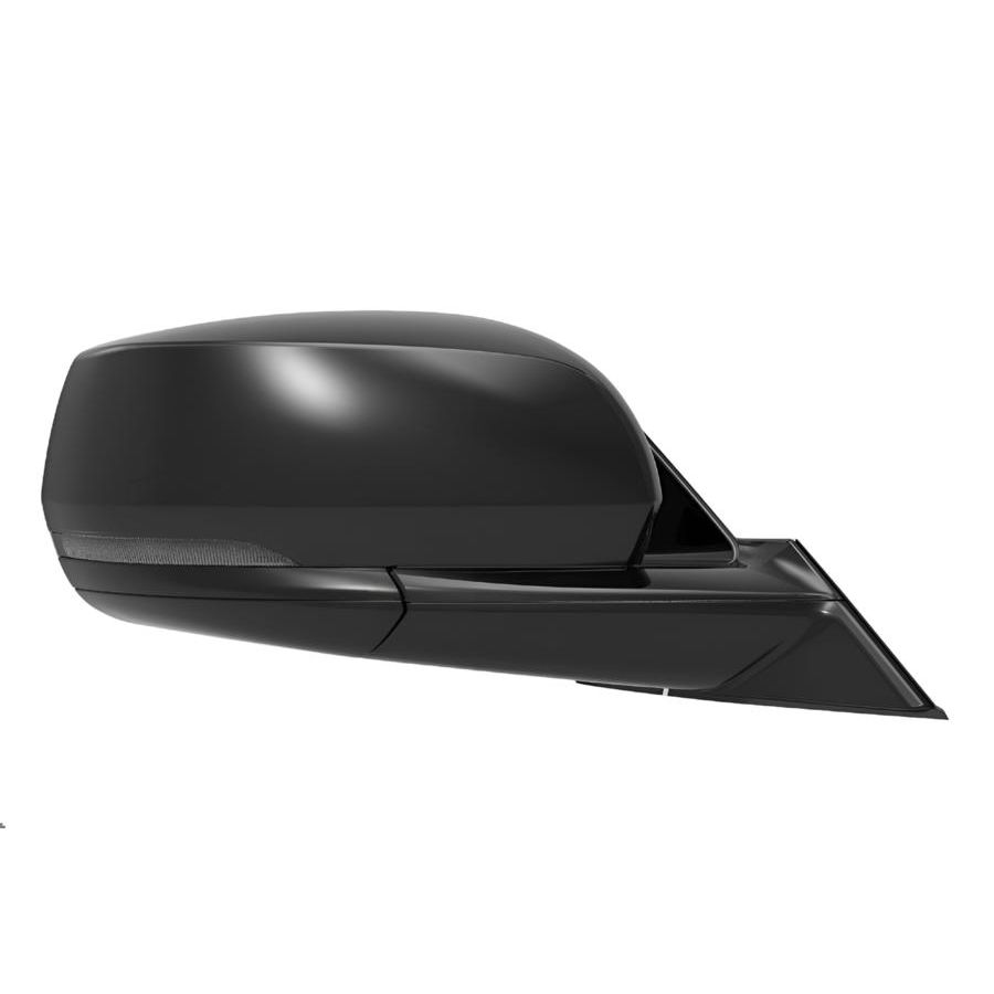 JEEP GRAND CHEROKEE (WL) DOOR MIRROR RIGHT (Passenger Side) PWR/HTD/SIGNAL (W/BSD)(WO/CAMERA)(WO/CHROME MLDG)(GLOSS BLACK) OEM#68552272AB 2022-2025 PL#CH1321555