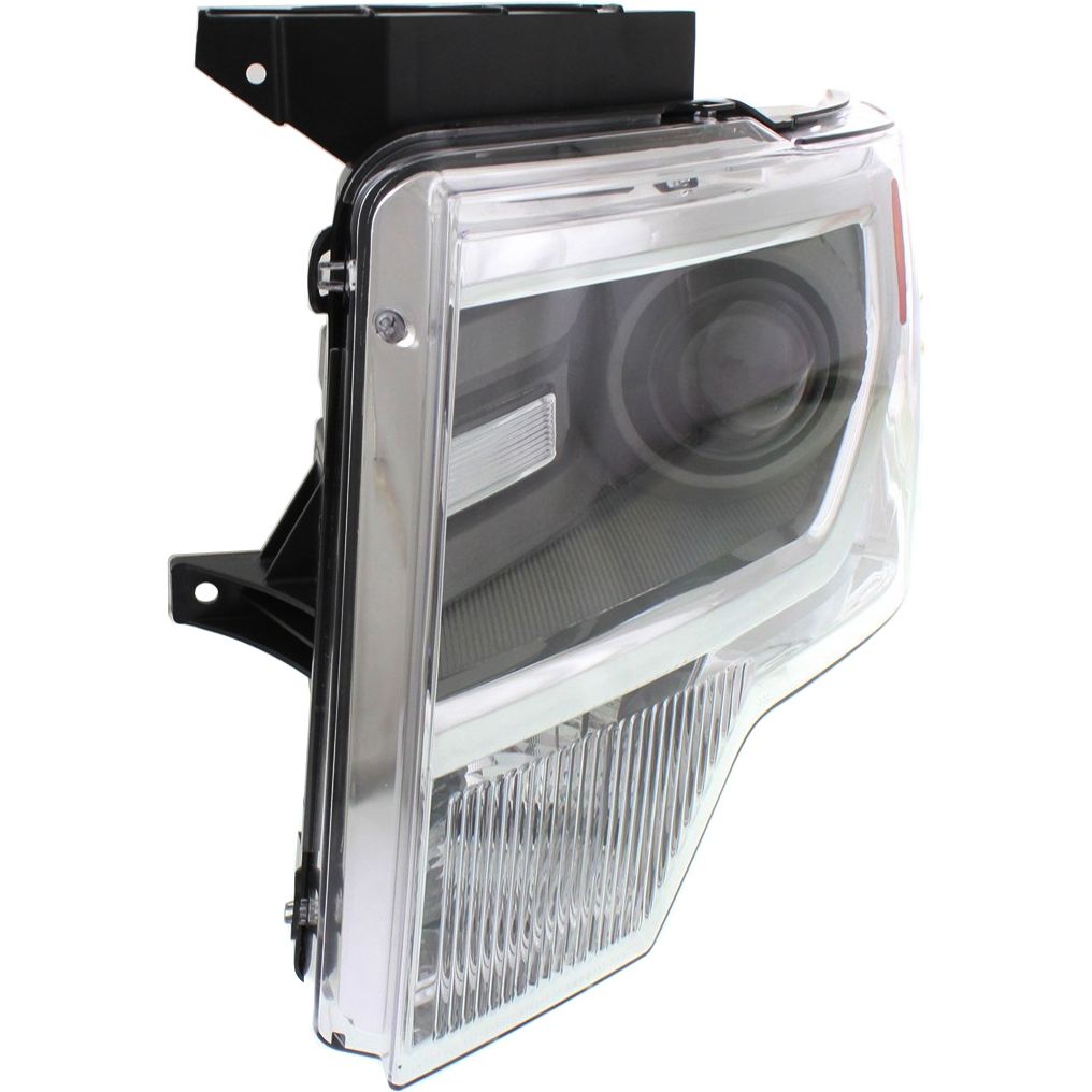 FORD TRUCKS & VANS FORD/PU F150 (EXC SVT RAPTOR) HEAD LAMP LEFT (Driver Side) ( HID)(CHROME TRIM)(WO/BULBS&BALLAST) OEM#DL3Z13008AC 2009-2014 PL#FO2518120