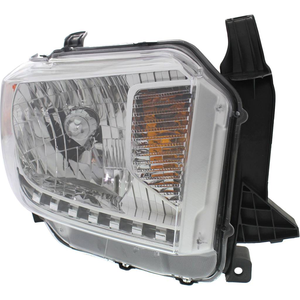 TOYOTA TUNDRA HEAD LAMP ASSEMBLY RIGHT (Passenger Side) (SR/SR5/LTD)(WO/AUTO LEVEL) **CAPA** OEM#811100C081 2014-2017 PL#TO2503218C