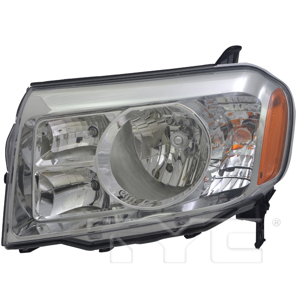 HONDA PILOT HEAD LAMP ASSEMBLY LEFT (Driver Side)**CAPA** OEM#33150SZAA01 2009-2011 PL#HO2518125C