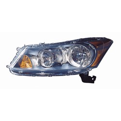 HONDA ACCORD SEDAN HEAD LAMP ASSEMBLY LEFT (Driver Side) **CAPA** OEM#33150TA0A01 2008-2012 PL#HO2502130C