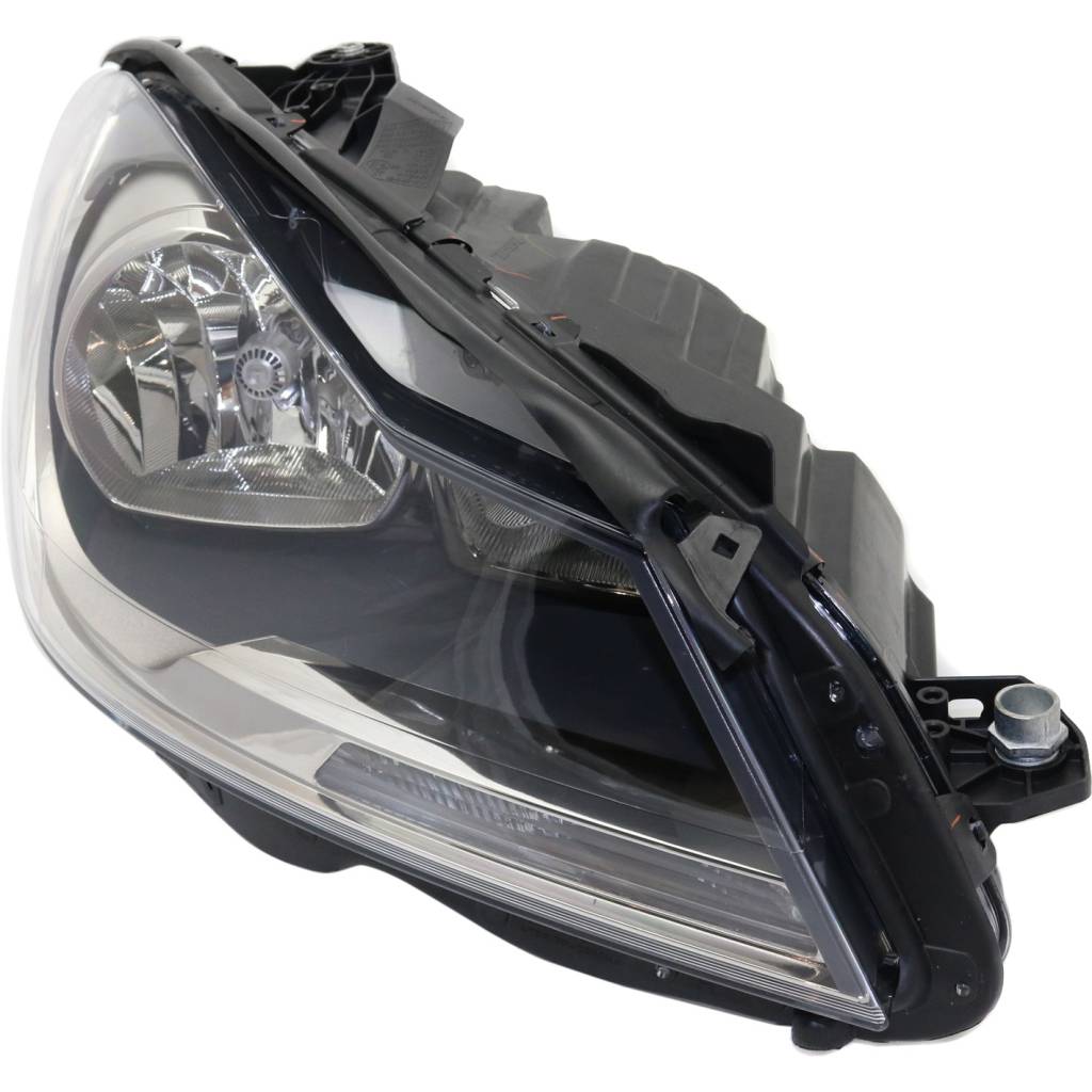 MERCEDES-BENZ C-CLASS SEDAN (204) HEAD LAMP ASSEMBLY RIGHT (Passenger Side) (HALOGEN)(BLK BEZEL) **CAPA** OEM#2048200039 2012-2014 PL#MB2503186C