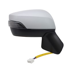 SUBARU LEGACY DOOR MIRROR RIGHT (Passenger Side) PWR/HTD/SIGNAL (NO BLIND DETECT LAMP) (PTM CVR) OEM#91036AL21A-PFM 2015-2017 PL#SU1321142