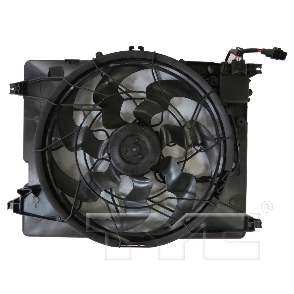 GENESIS G80 RADIATOR & A/C FAN ASSEMBLY ( 3.8/5.0L) OEM#25380B1280 2017 PL#HY3115157